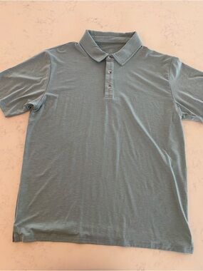 Freefly Men's Bamboo Polo in Dusty Blue-Grey